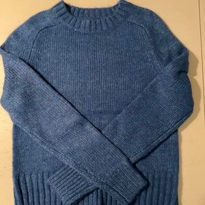 J crew blue sweater